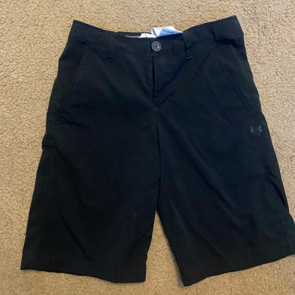 Under Armour Amphibian Shorts - Black, Youth M - Picture 1 of 3